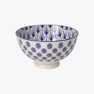 Blue Dots Stamped Bowl | Duman Home