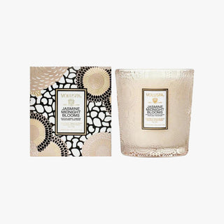 Voluspa Jasmine Midnight Blooms Classic Candle | Duman Home