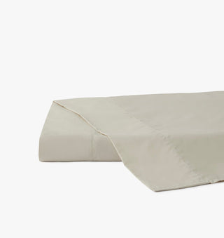 Percale Organic Top Sheet Bone | Duman Home