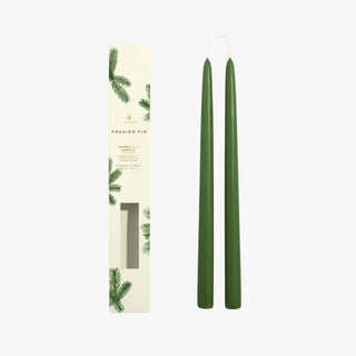 Thymes Frasier Fir 12" Taper Candles | Duman Home