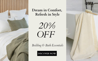 20% off Bedding and Bath Essentials. | Duman Home