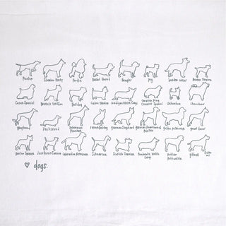 Dogs Tea Towel | Duman Home