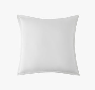 Signature Hemstitch Organic Euro Sham White | Duman Home