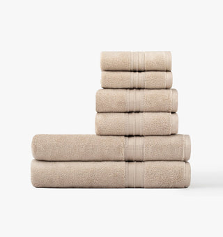 Super-Plush Towels Taupe | Duman Home